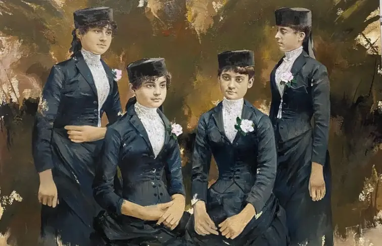 Retrato irmãs Sarmento
